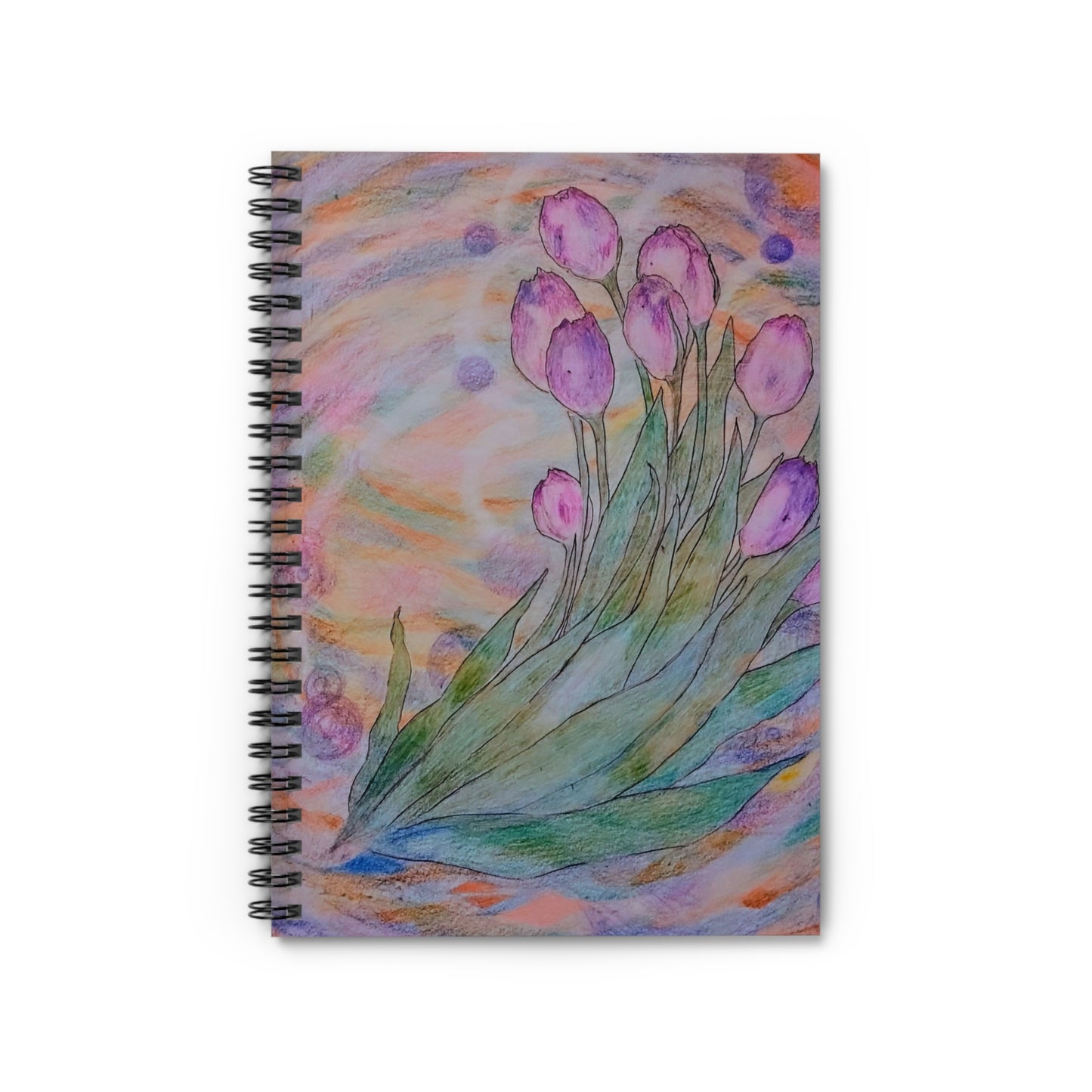 Breathing Tulips:  Spiral Notebook - Ruled Line