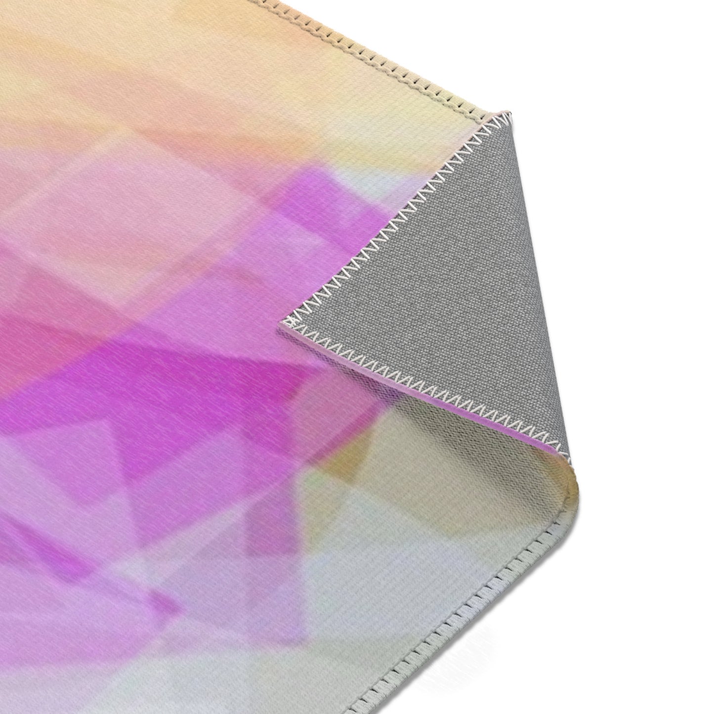 Sweetness & Decency:  48"x72" Bohemian Pastel Area Rug - Soft, Cozy, Serene Home Decor for Living Room, Bedroom, Stylish Floor Mat, Gift for Housewarming, Cozy Vibes