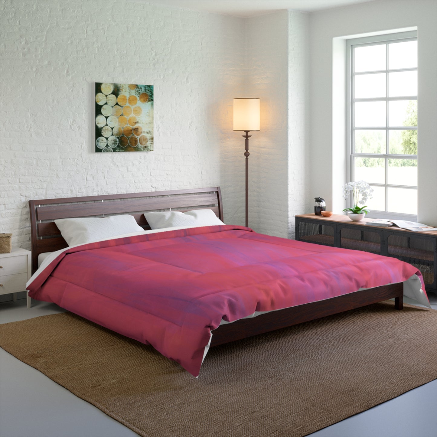 Aphrodite:  Cozy Abstract Comforter - Stylish Bedding for Home Decor