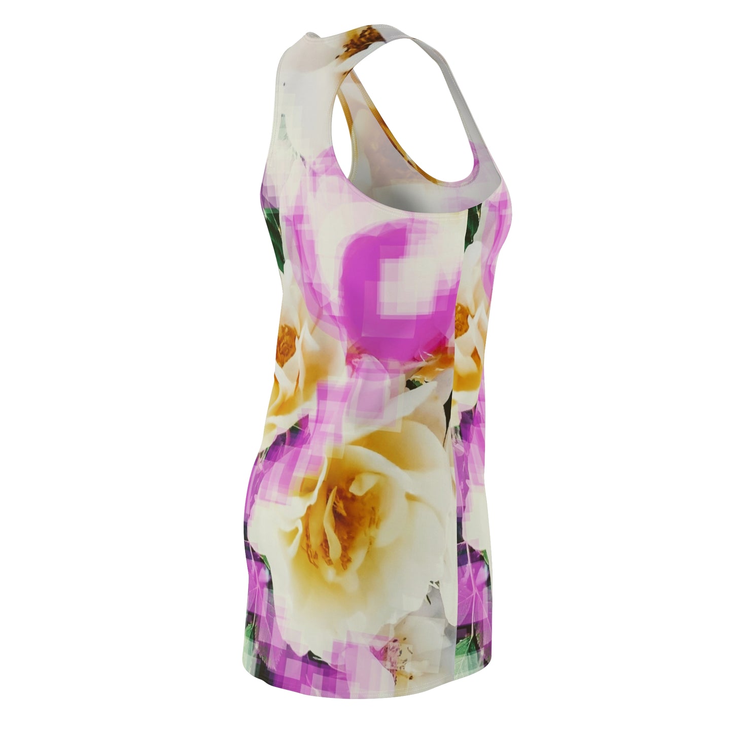 Divine Bouquet II:  Women's Cut & Sew Racerback Dress (AOP)