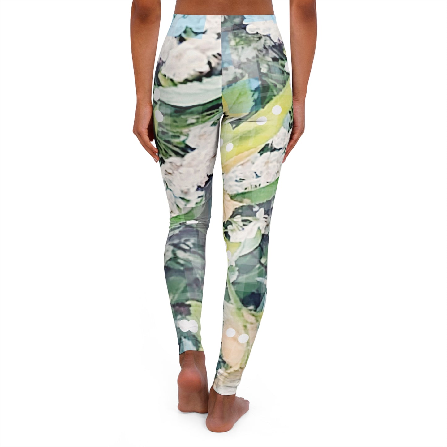 Blossomi:  Women's Casual Spandex Leggings (AOP)