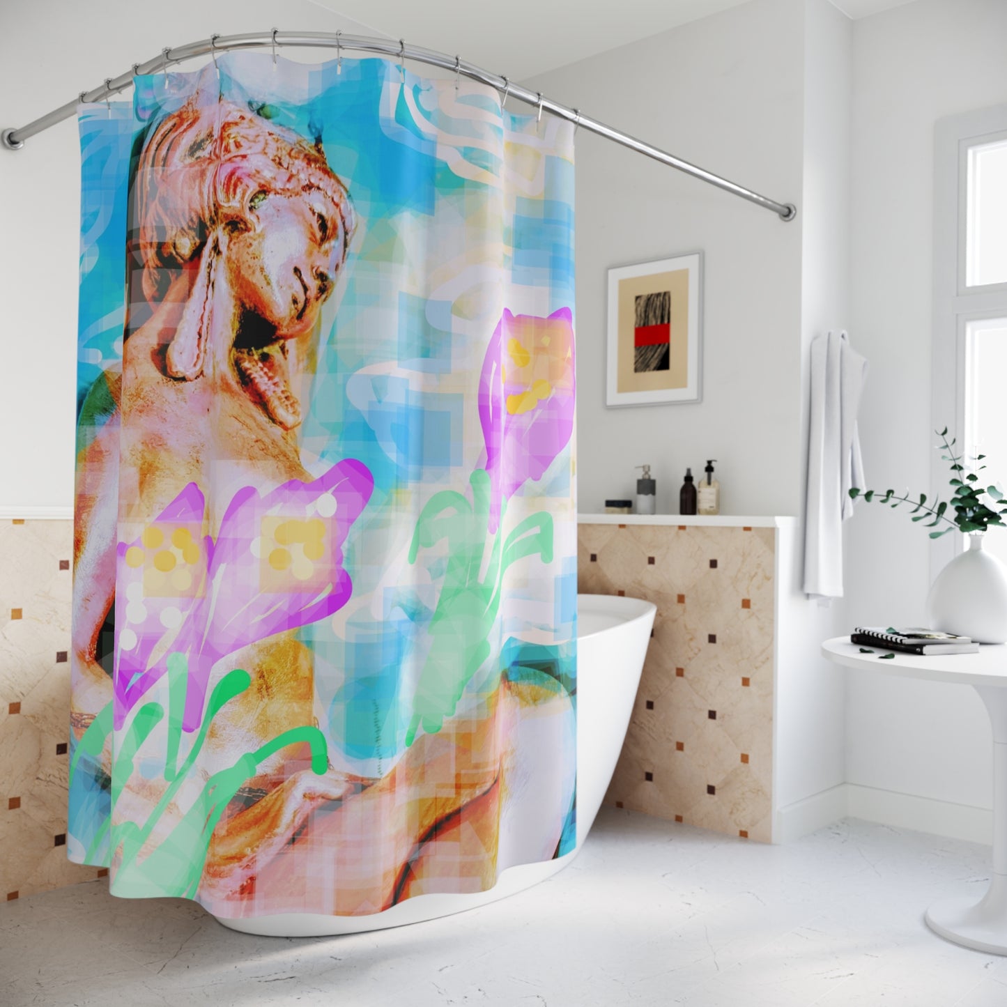 Adore:  Polyester Shower Curtain