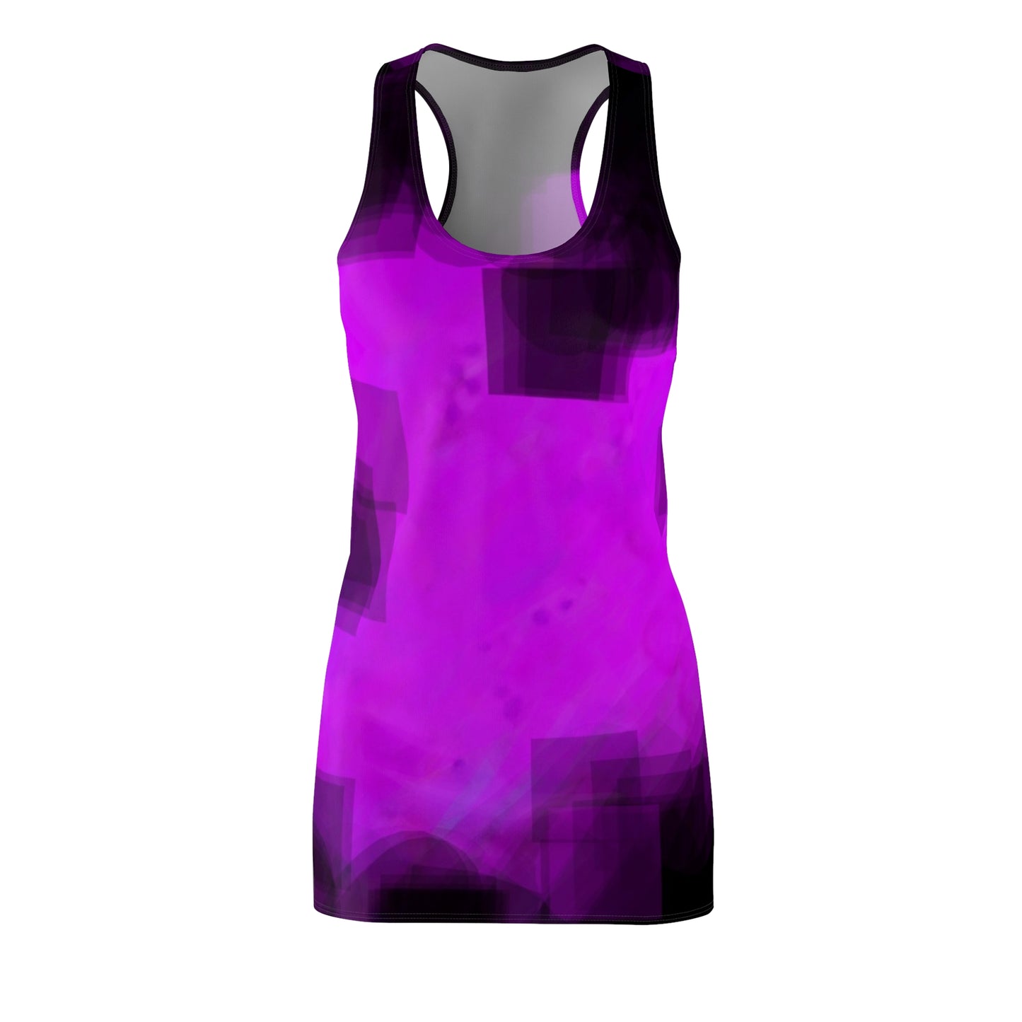 Pink and Black Racerback Dress - Trendy Summer Attire for Women