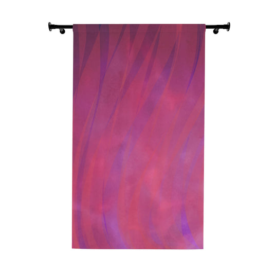Sophia:  Abstract Wave Pattern Window Curtain - Elegant Home Decor for Living Room