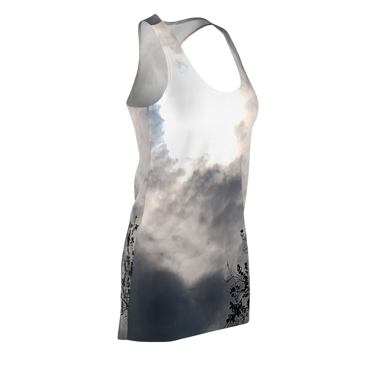 Storm:  Women's Cut & Sew Racerback Dress (AOP)