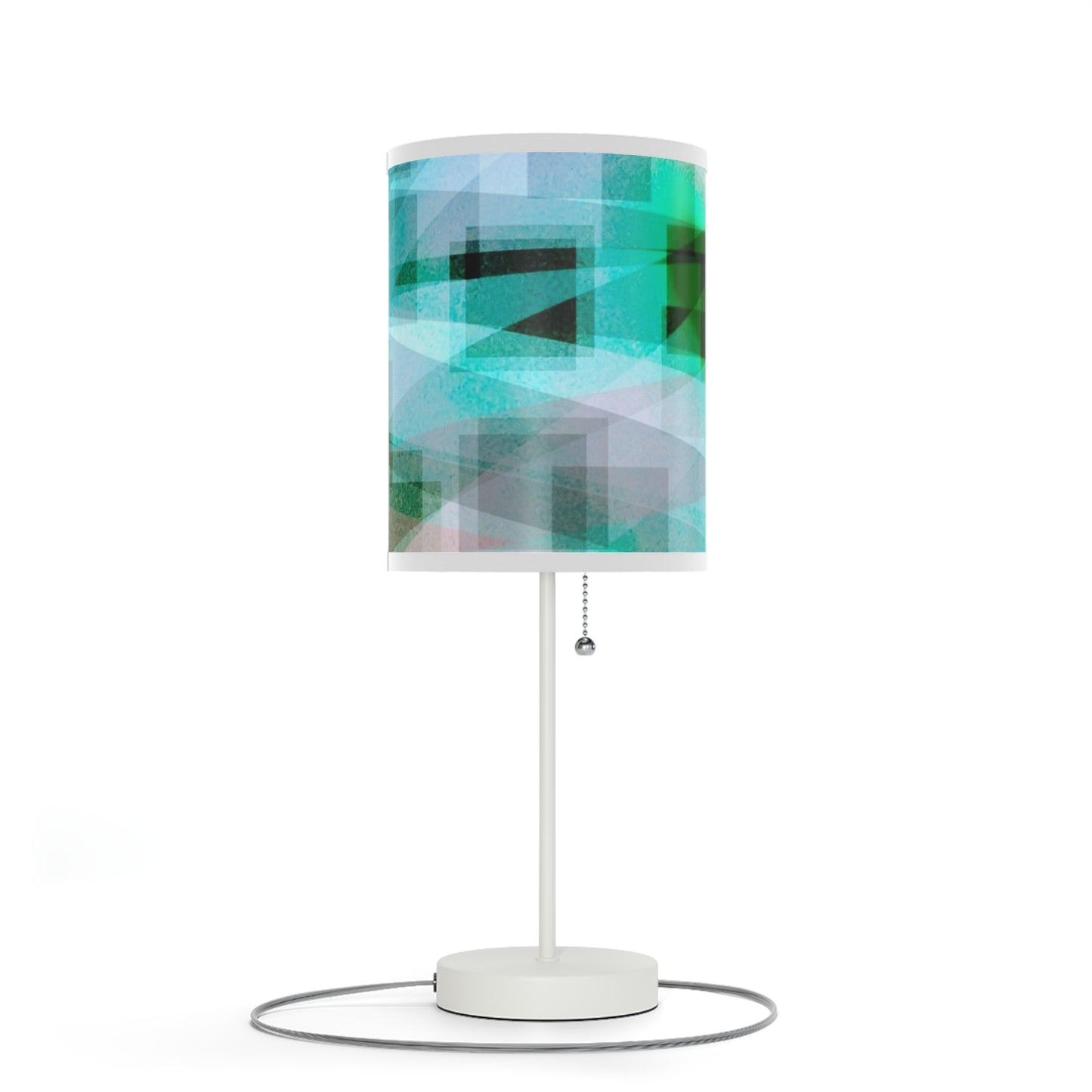 Synergy: WH Trim; Modern Abstract Table Lamp, Decorative Lighting, Home Decor, Bohemian Style, Personalized Gift, Bedroom Accent