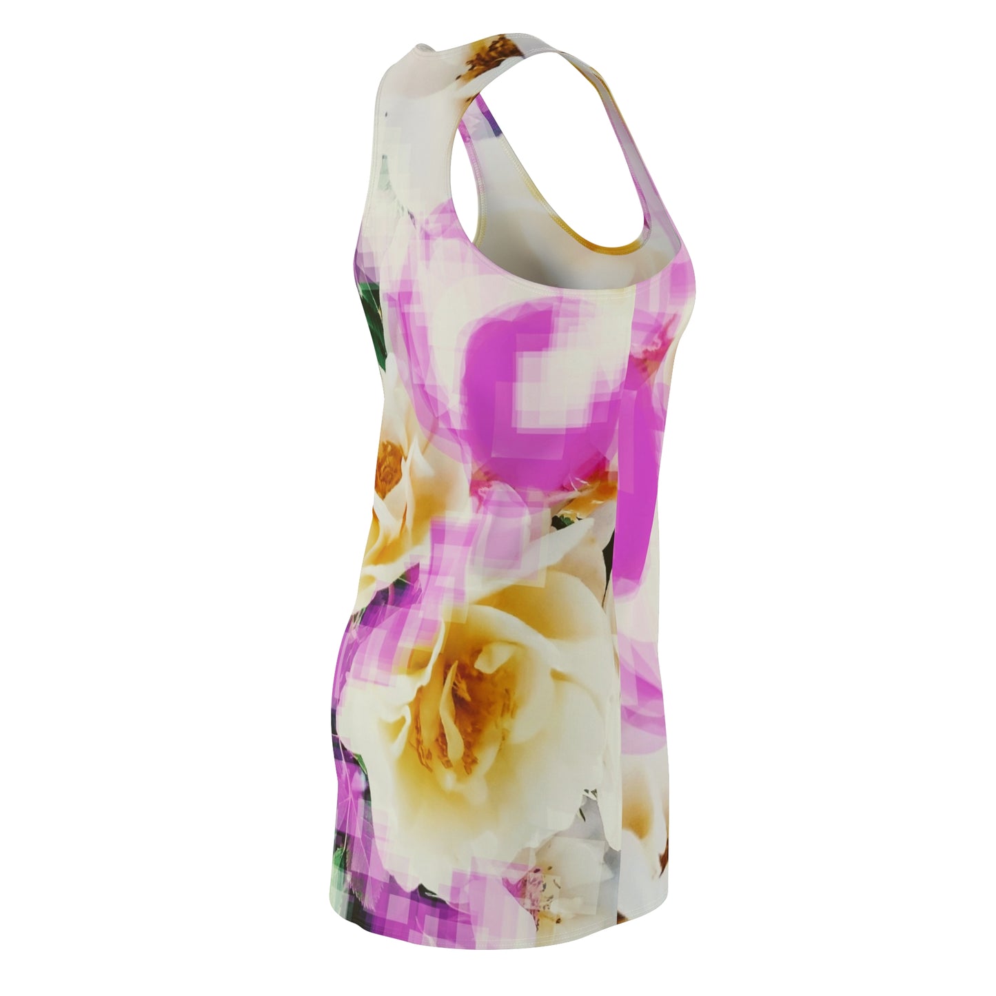 Divine Bouquet II:  Women's Cut & Sew Racerback Dress (AOP)