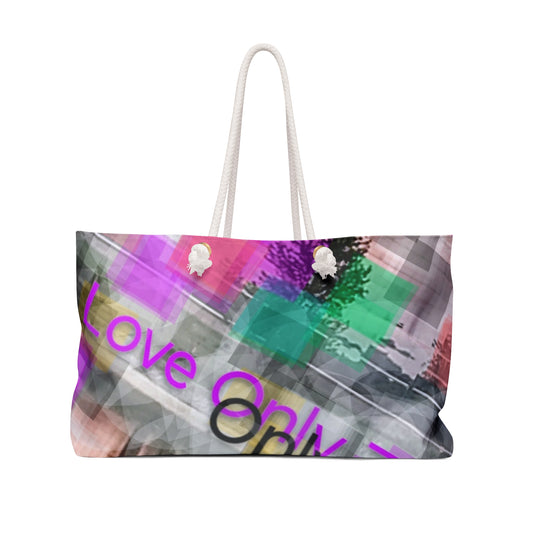 Love Only Zone:  Weekender Bag