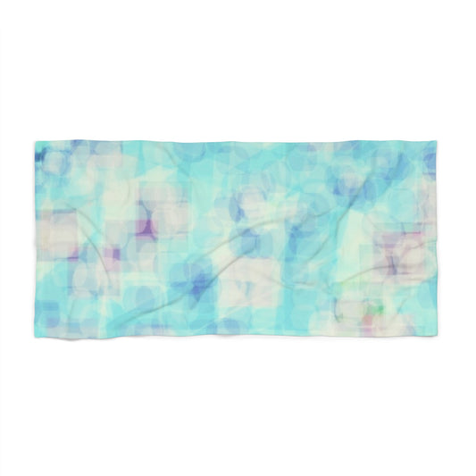 Celia:  Ocean Breeze Beach Towel, Vibrant Poolside Accessory, Perfect for Summer Relaxation, Gift for Beach Lovers, Tropical Vibes Decor