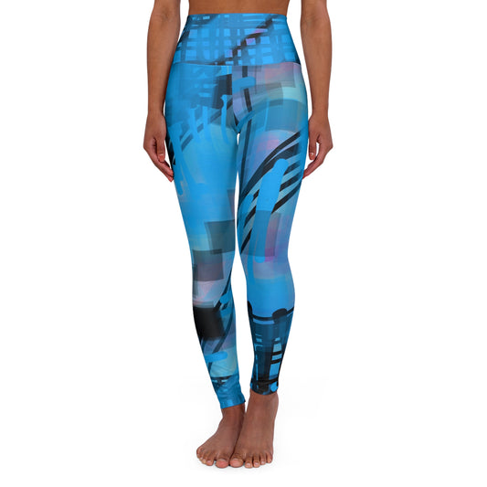 Isabeau:  Vibrant High Waisted Chic Leggings for Active Lifestyle