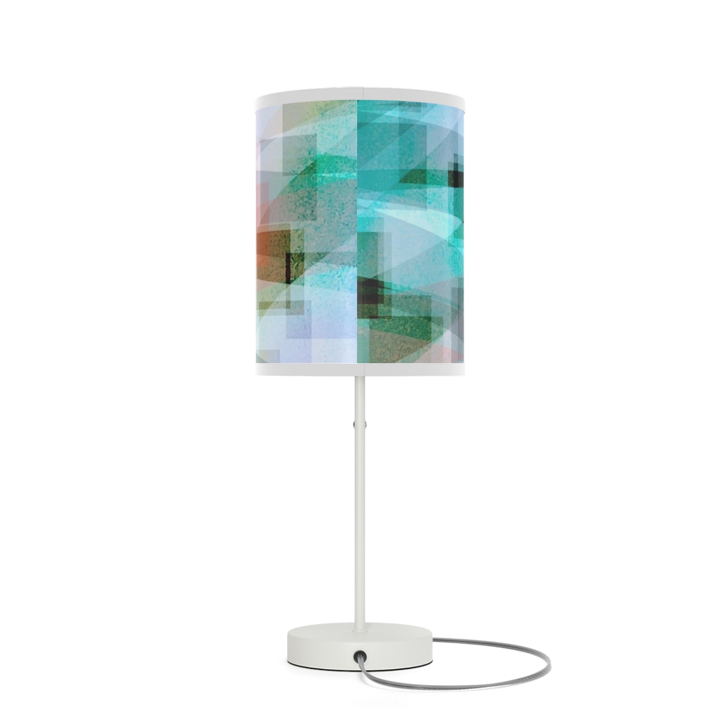 Synergy: WH Trim; Modern Abstract Table Lamp, Decorative Lighting, Home Decor, Bohemian Style, Personalized Gift, Bedroom Accent