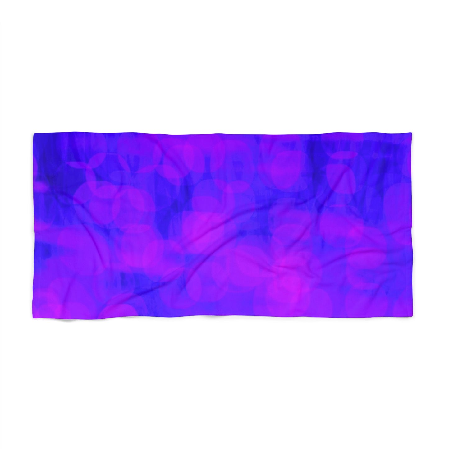 Roberta: Vibrant Purple Beach Towel - Summer Essentials, Poolside Chill, Beach Days, Vacation Ready, Travel, Outdoor Fun