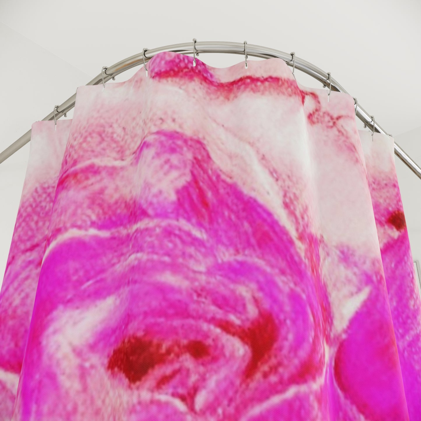 Rose High: Polyester Shower Curtain