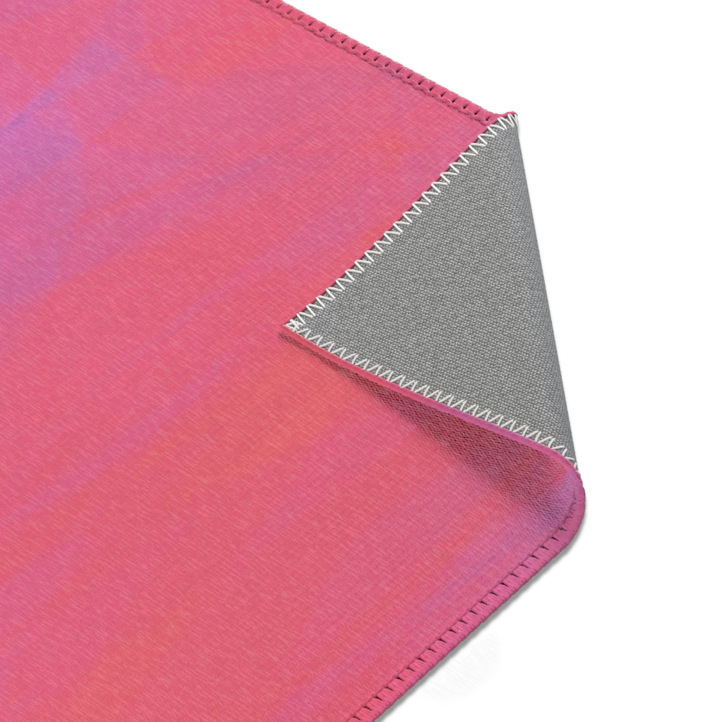 Aphrodite:  48"x72" Vibrant Abstract Area Rug - Soft Pink & Purple Gradient Design for Cozy Spaces