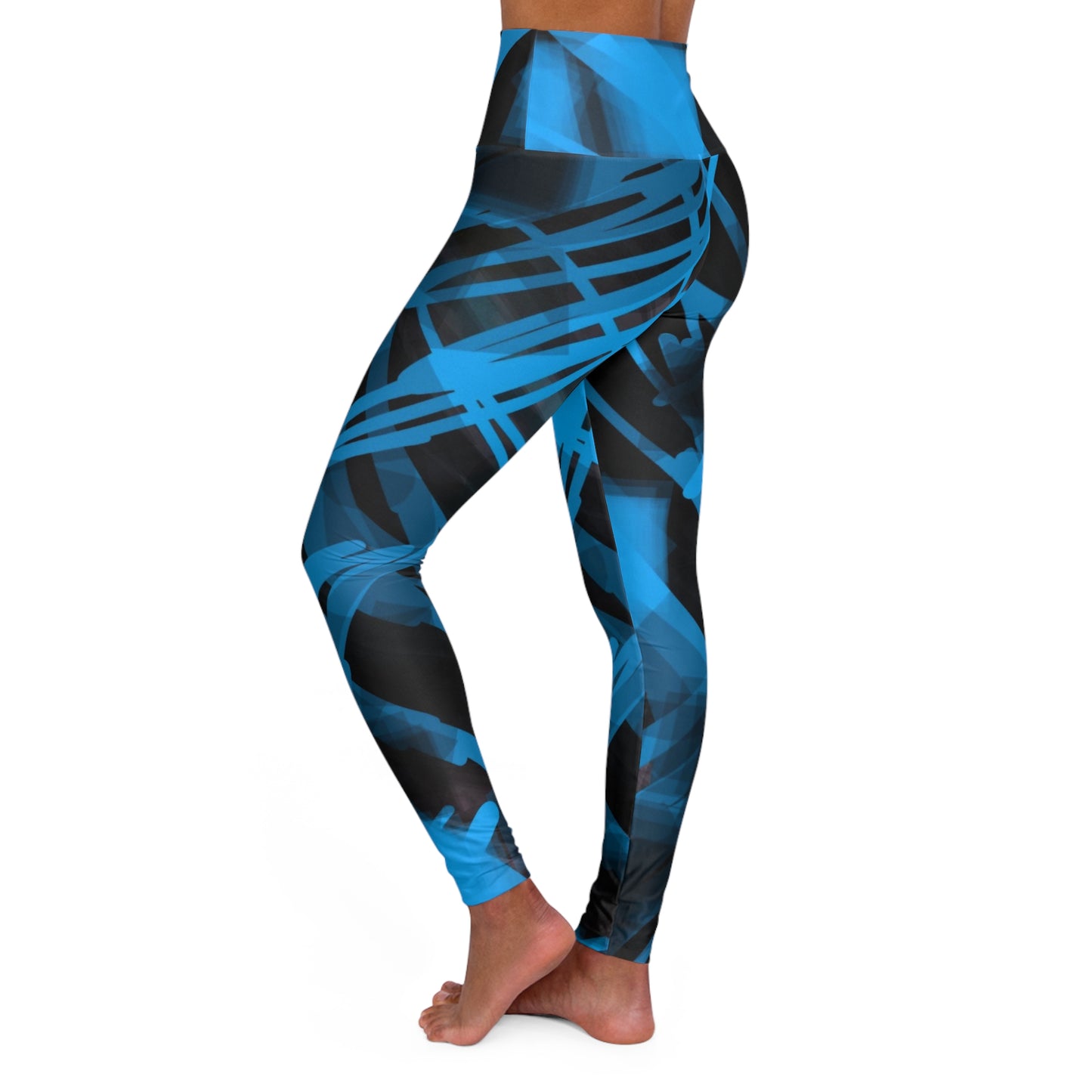 Goodie: Vibrant High Waisted Leggings, Fitness Apparel, Workout Gear, Activewear, Streetwear, Sports Leggings, Dancewear