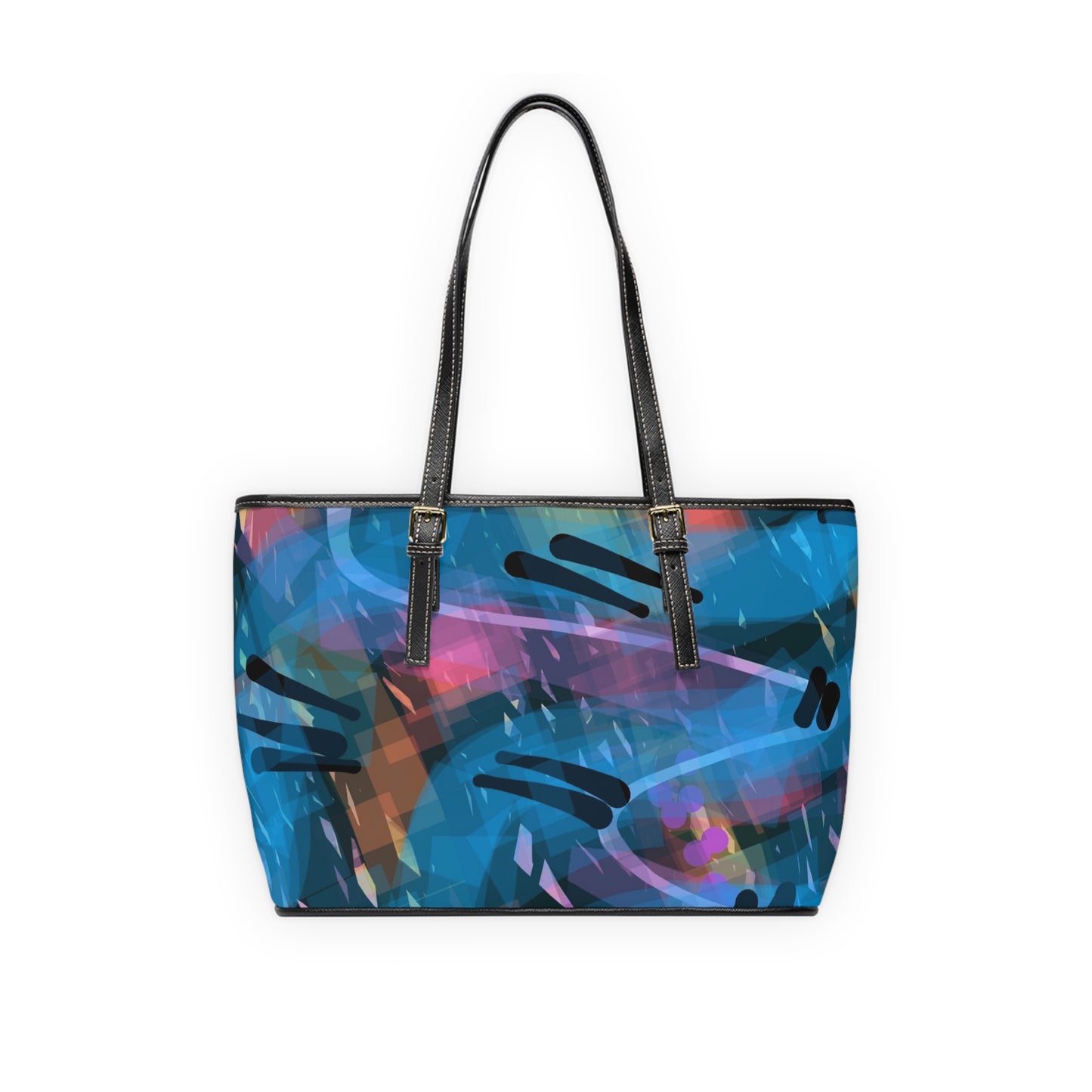 Louise:  Vibrant PU Leather Shoulder Bag - Stylish and Functional Tote for Everyday Use