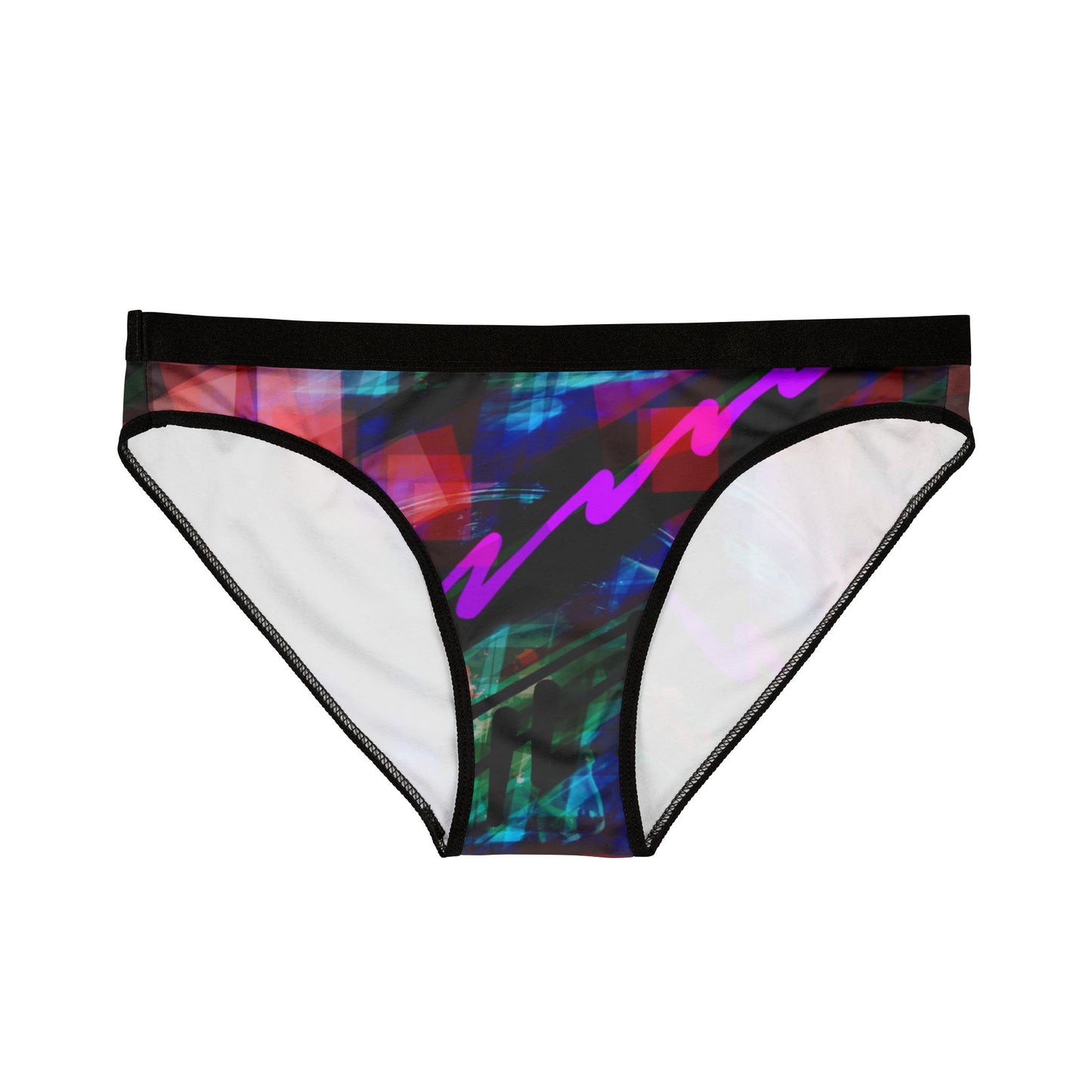 Marianne:  Colorful Graphic Women's Underwear - Vibrant Abstract Design