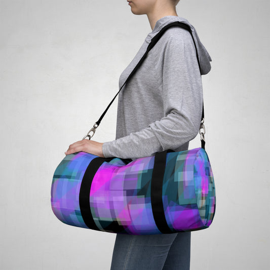 ESP:  Abstract Pattern Duffel Bag - Gym Bag, Travel Tote, Weekend Bag, Sports Equipment Carrier, Gift for Her