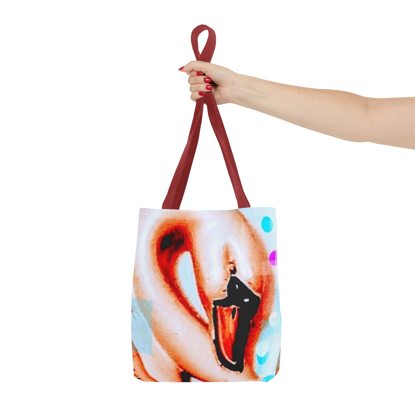 Swan: Tote Bag (AOP): 13"x13"