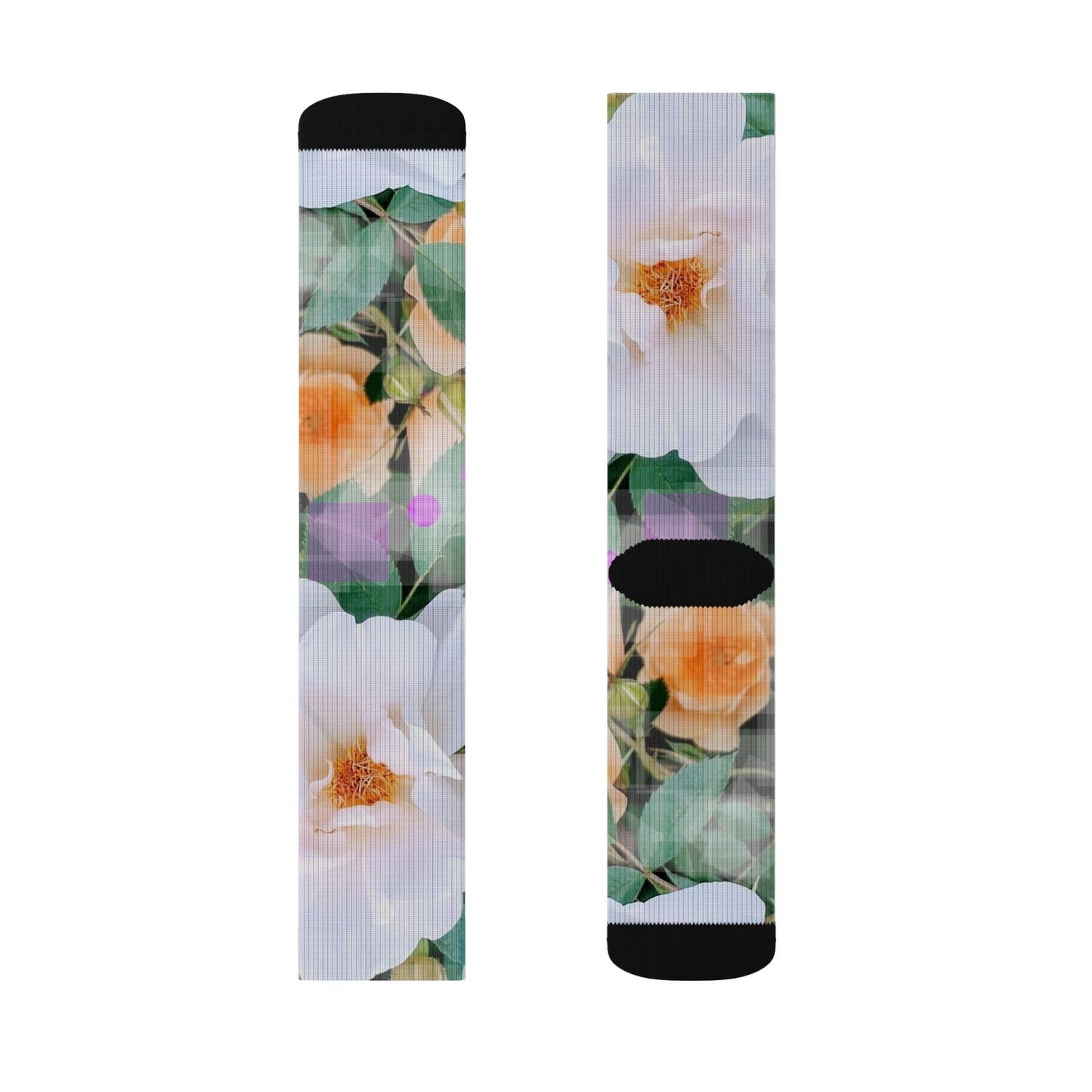 Divine Bouquet:  Sublimation Socks