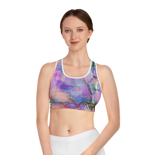 Woo hoo : )  Sports Bra (AOP)