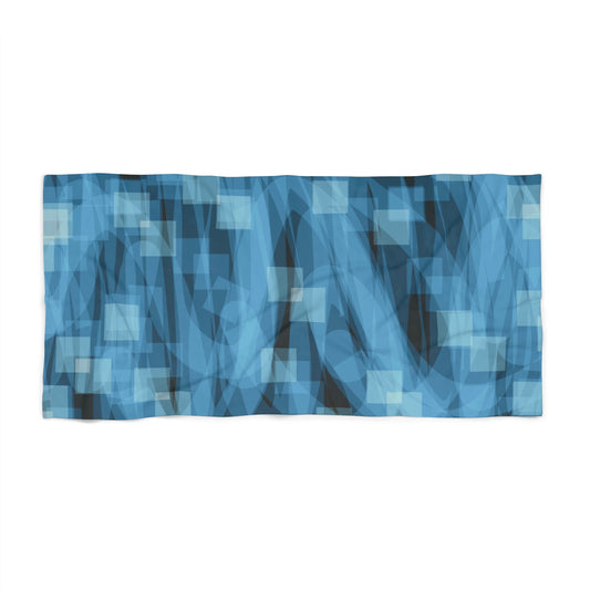 Trinity:  Chic Abstract Beach Towel, Summer Towels, Poolside Decor, Gift for Beach Lovers, Travel Accessories, Relaxation Essentials
