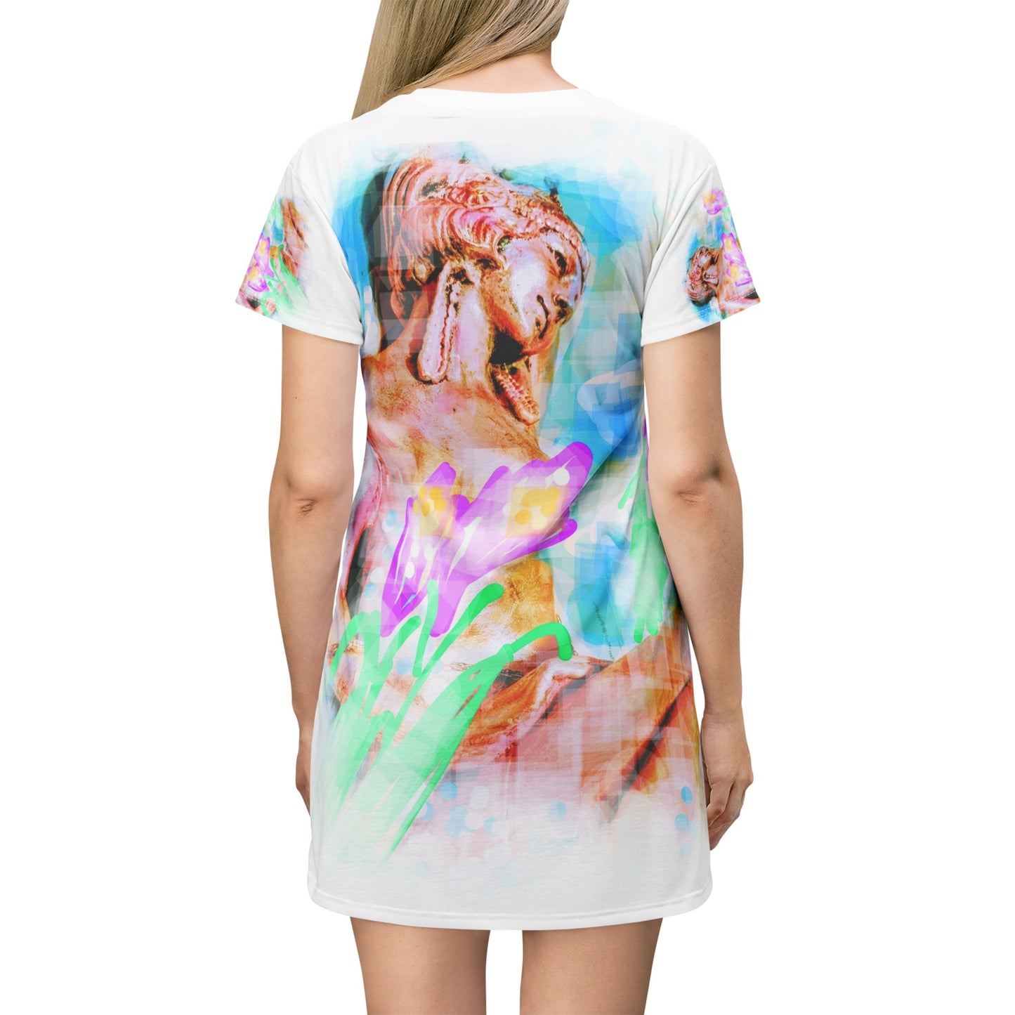 Adore:  T-Shirt Dress (AOP)