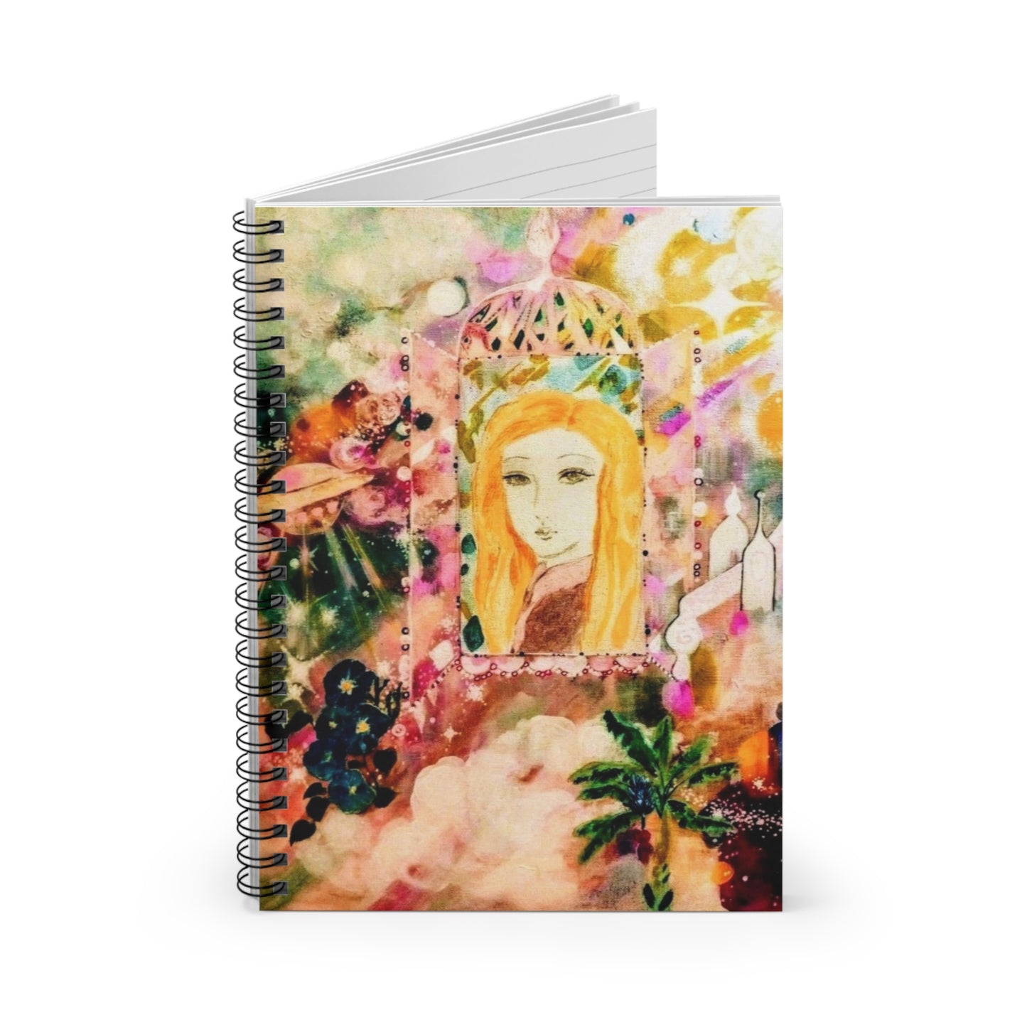 Star Girl:  Spiral Notebook - Ruled Line