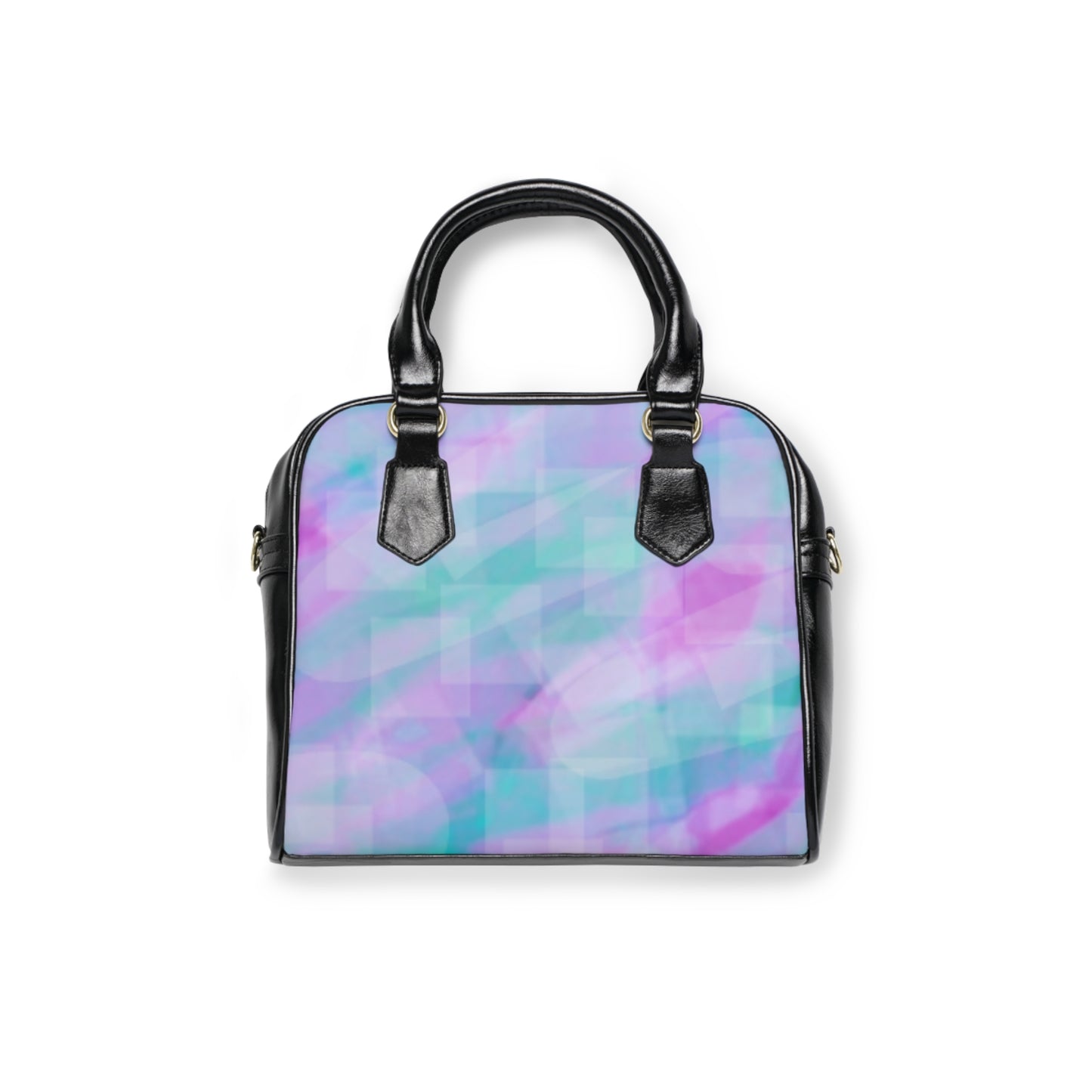 Leia:  Pastel Geometric Shoulder Handbag - Stylish & Versatile Handbag for Everyday Use