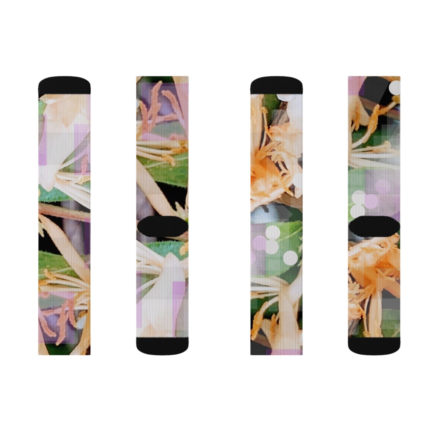 Honey Creme: Sublimation Socks