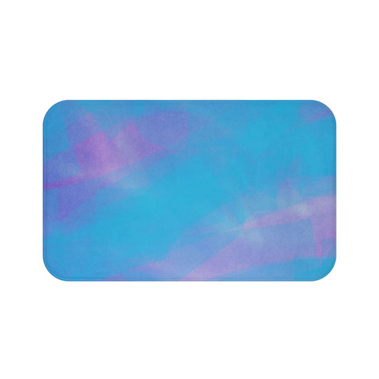 Sweet Dreams: (34"x21") Soothing Abstract Art Bathmat - Cozy Home Décor, Non-Slip Bathroom Accessory, Gift for Her, Colorful Floor Mat, Unique Bathing Experience