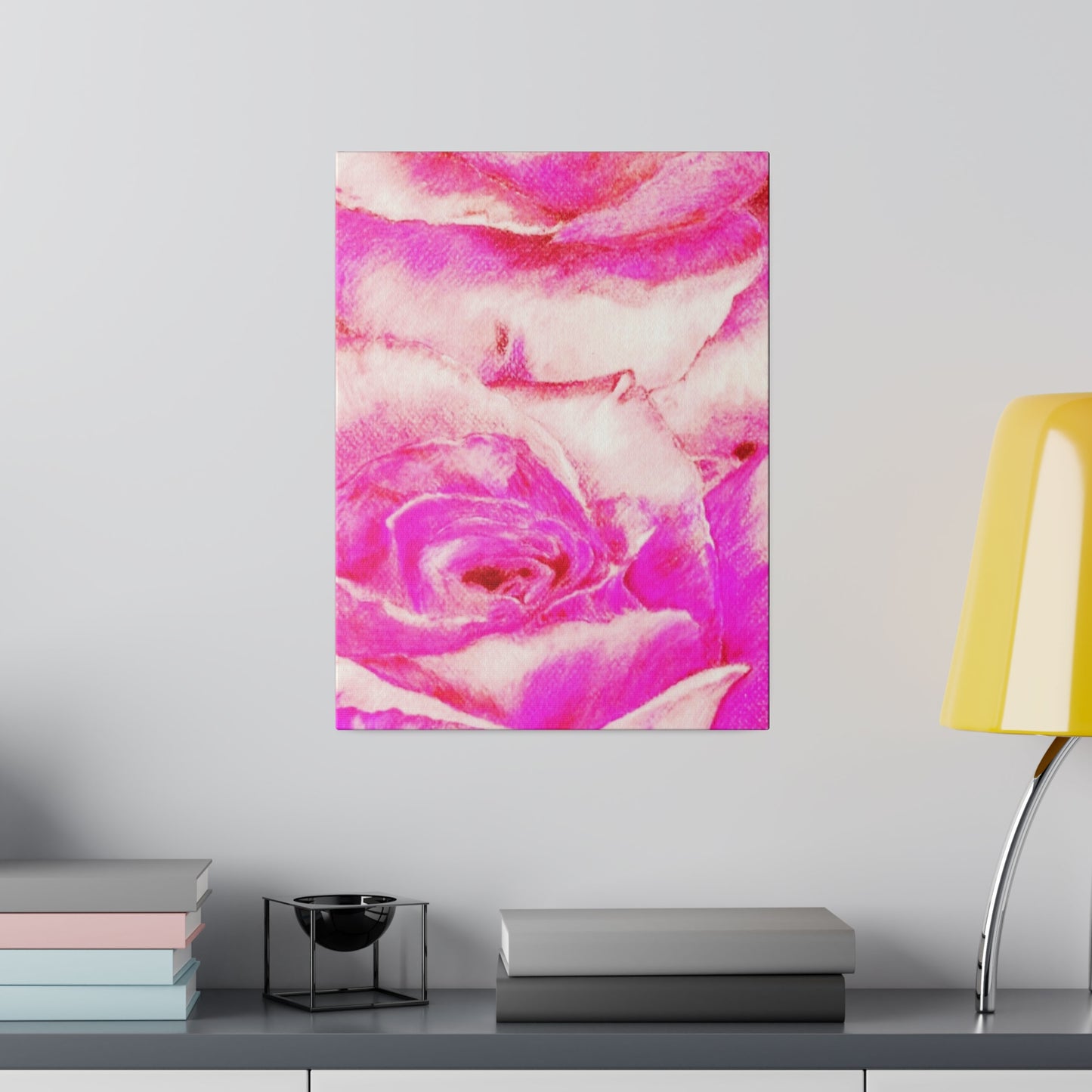 Rose High: Print Matte Canvas, Stretched, 0.75", 12"x16"