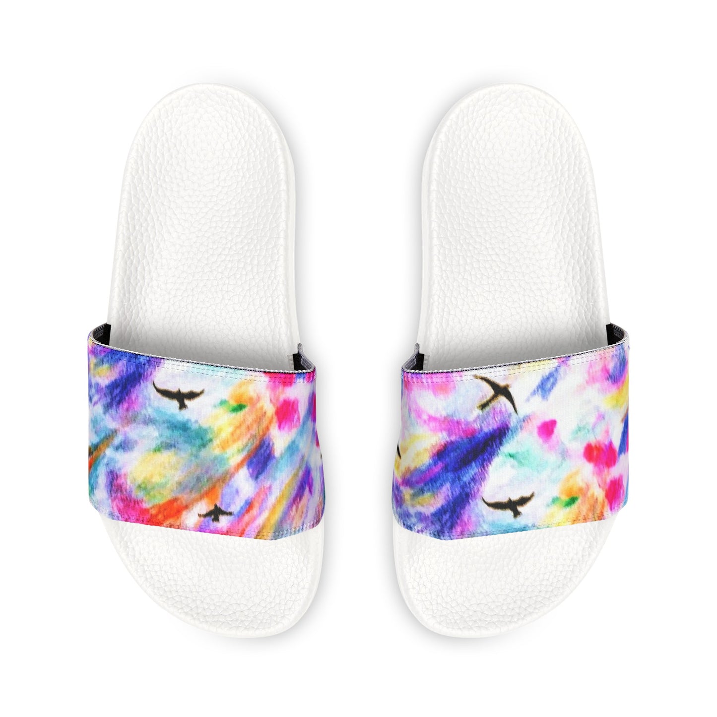 Lily & Birds Soar:  Women's PU Slide Sandals