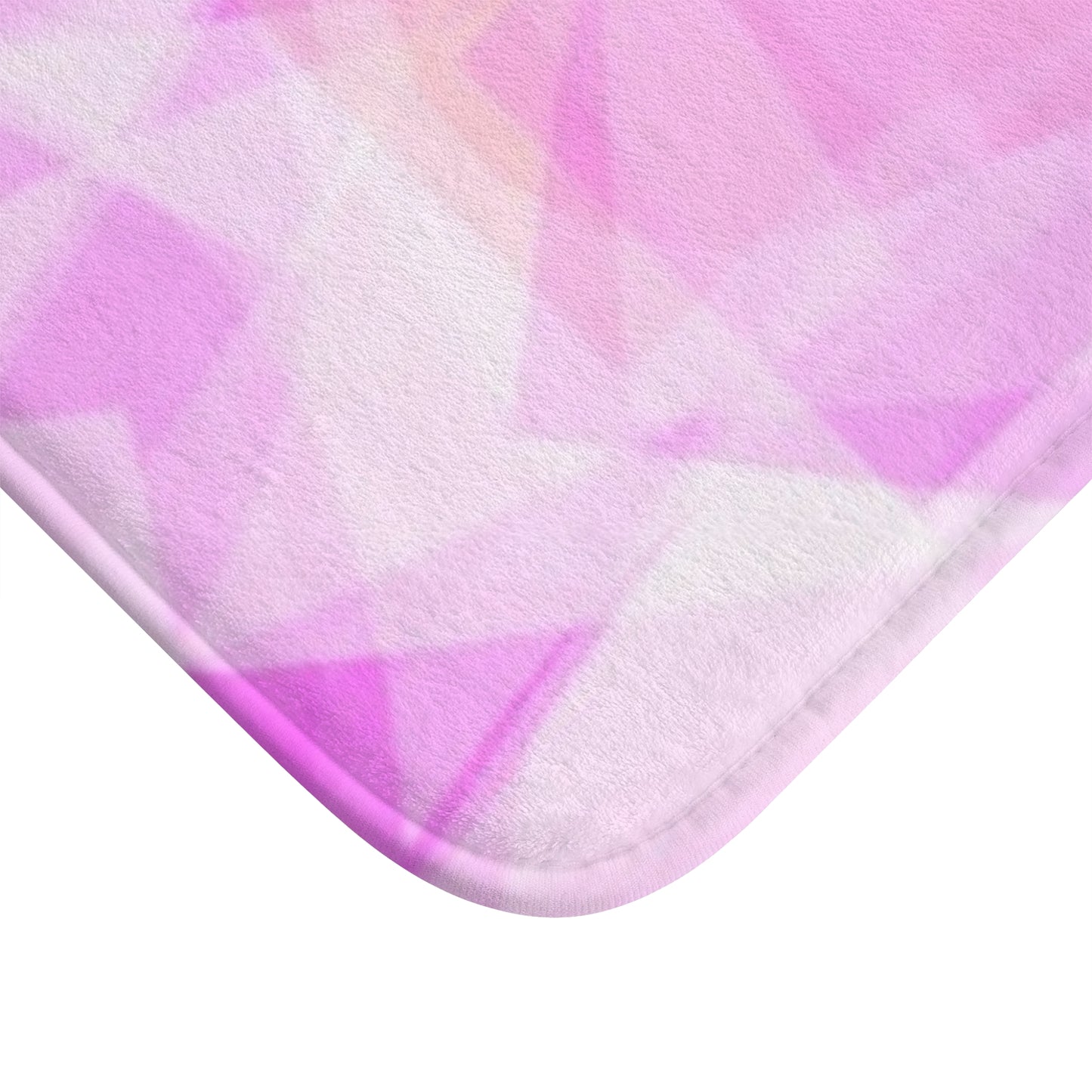 Persephone: (34"x21") Stylish Pink Abstract Bathmat, Soft Bath Rug, Ethereal Decor, Non-Slip Mats, Gift for Housewarming or Bridal Shower
