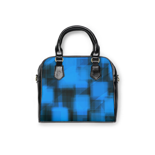 Val:  Modern Blue Shoulder Handbag - Chic and Stylish Accessory