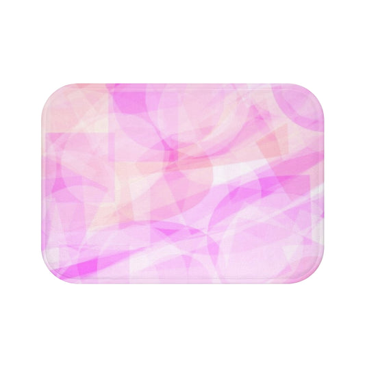 Persephone: (24"x17") Serene Pink Bathmat, Soft Bath Rug, Bathroom Decor, Home Spa Gift, Shower Mat, Self-Care Accessories