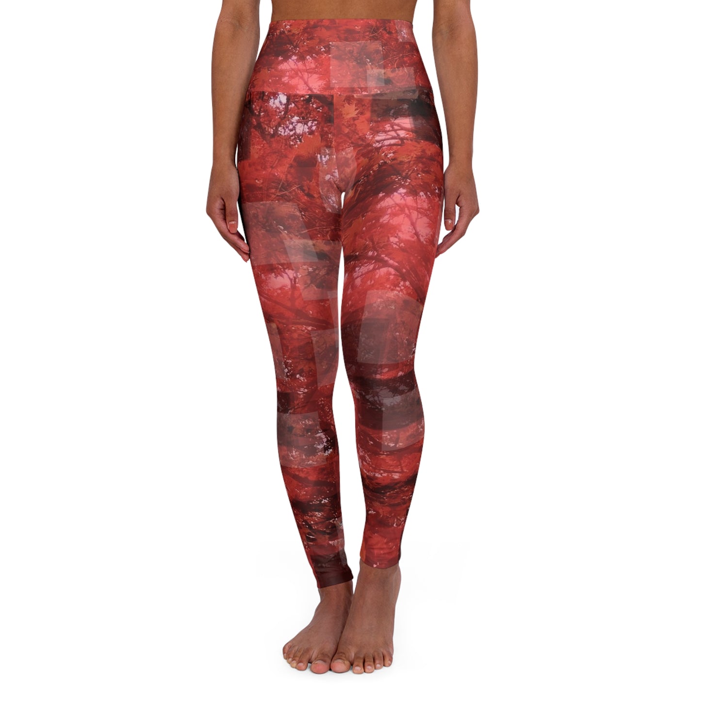 Monique:  Vibrant High Waisted Leggings, Fitness Leggings, Workout Gear, Active Wear, Casual Chic Streetwear