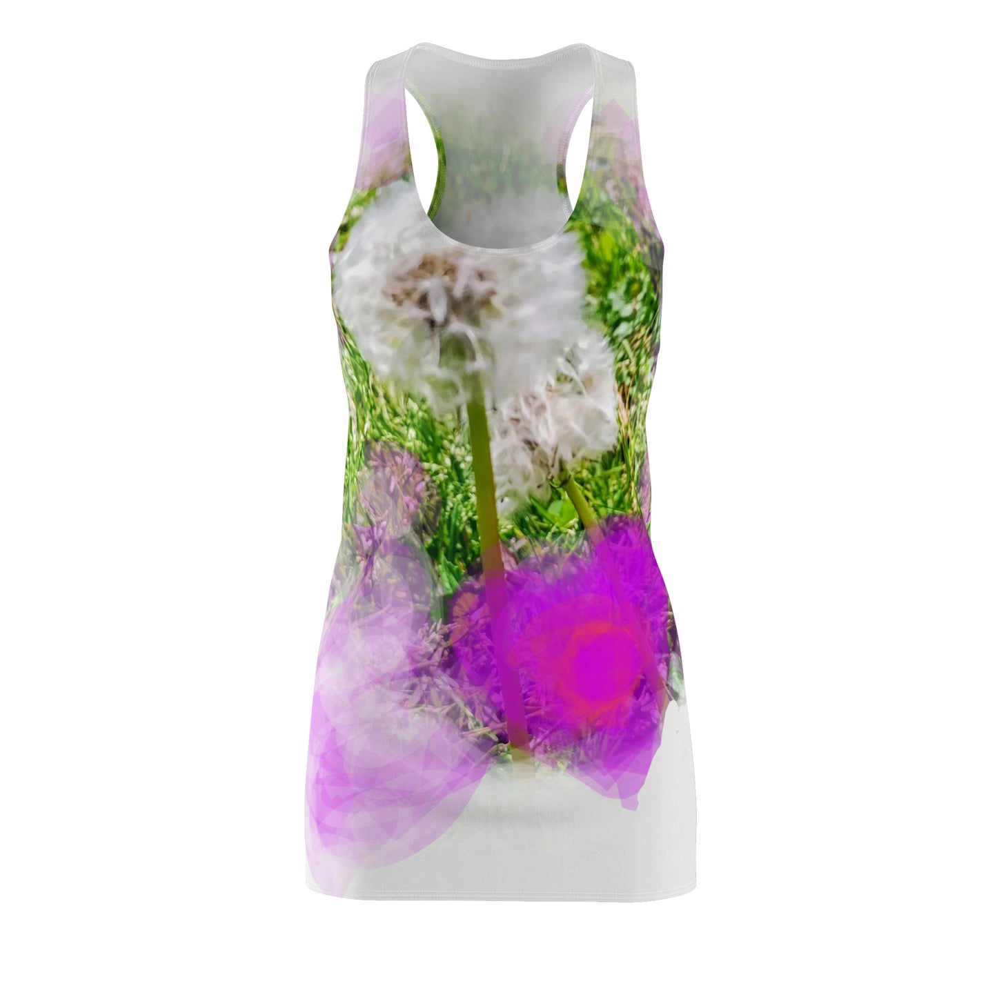 Luvvy Duvvy:  Women's Cut & Sew Racerback Dress (AOP)