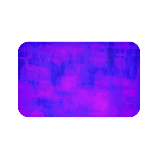 Roberta: (34"x21") Purple Hazy Bathmat