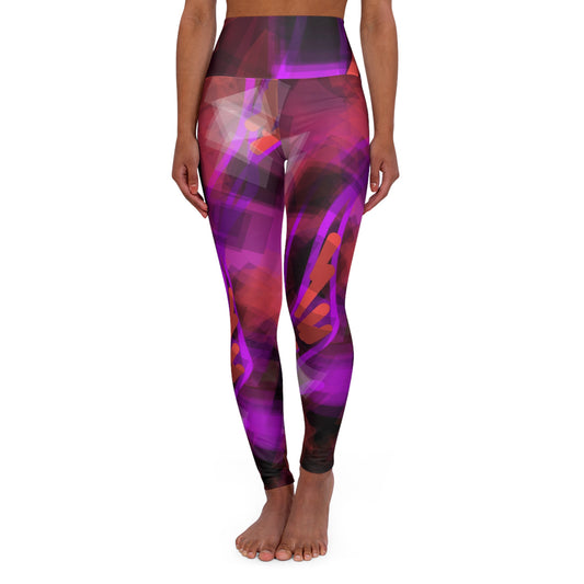 Bo:  Vibrant High Waisted Leggings - Stylish Activewear for Fitness and Wellness, Casual Chic Streetwear