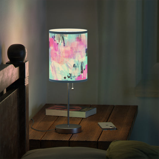 Anastasia: Soft, Lively Vibes Abstract Table Lamp, Modern Home Decor, Bedroom Lighting, Artistic Lamp, Living Room Accent Light, USB|CA Plug