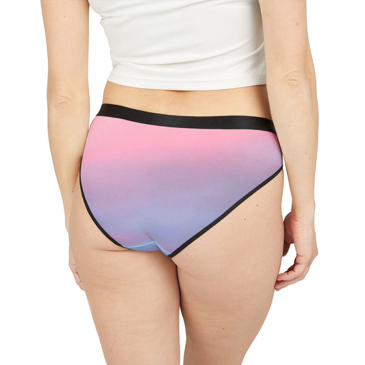 Soothing Sky:  Women's Pastel Underwear, Colorful Panties for Everyday Wear, Comfortable Loungewear, Gifts for Her, Stylish Innerwear