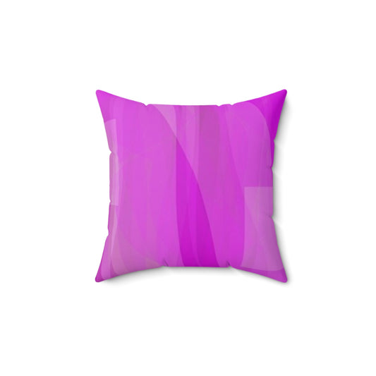 Prudence: (14"x14") Soft Magenta Faux Suede Pillow, Cozy Home Decor, Modern Cushion, Trendy Throw Pillow, Gift for Her, Colorful Accent Pillow