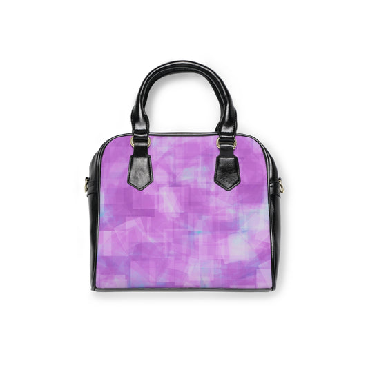 Betty:  Stylish Abstract Pastel Shoulder Handbag - Trendy Everyday Tote
