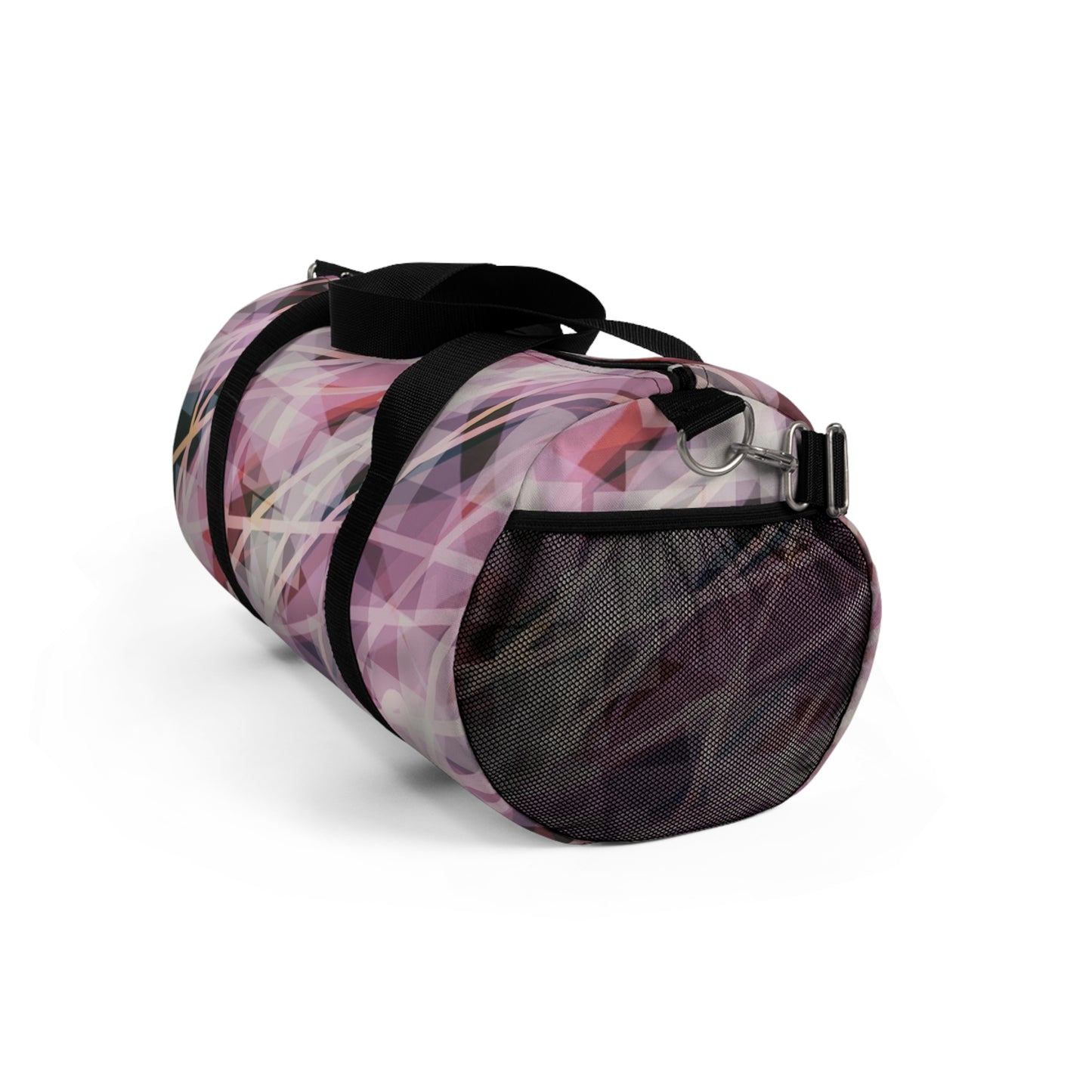 Suzie:  Chic Geometric Duffel Bag for Gym, Travel, and Weekender: Stylish Tote for Fitness, Yoga, Sports, and Vacations