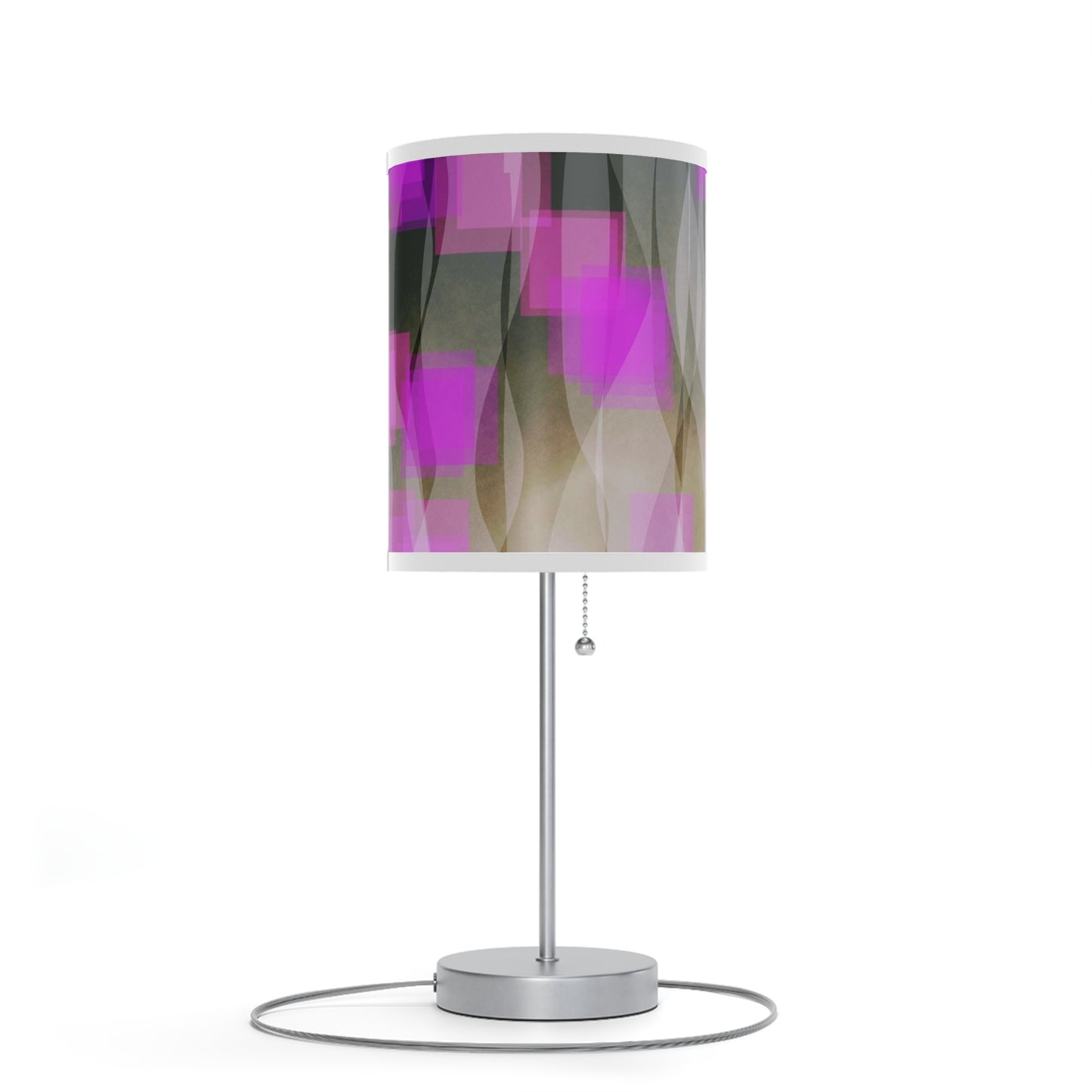 Josephine:  Modern Table Lamp, Bedroom Decor, Nightstand Lighting, Home Accent, Pink Abstract Design, Warm Atmosphere, Gift for Her
