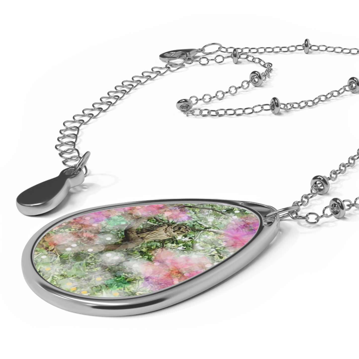 Woodland Owl: Precious Owl Pendant - Nature Lovers - Cherish Mother Earth