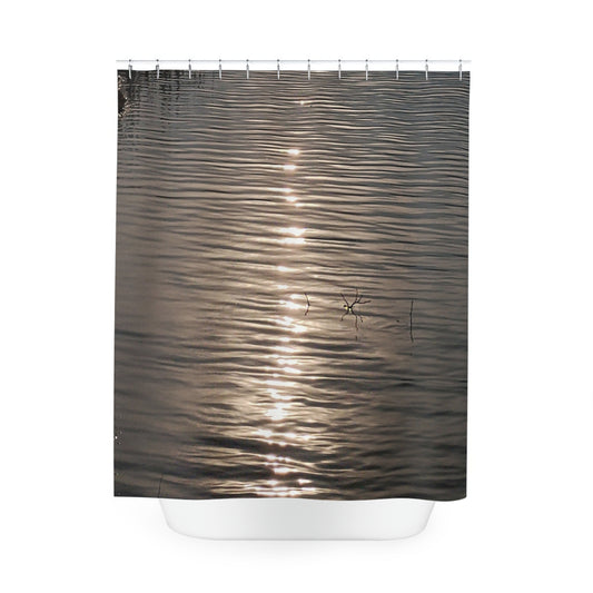 Twinkle Lake: Polyester Shower Curtain