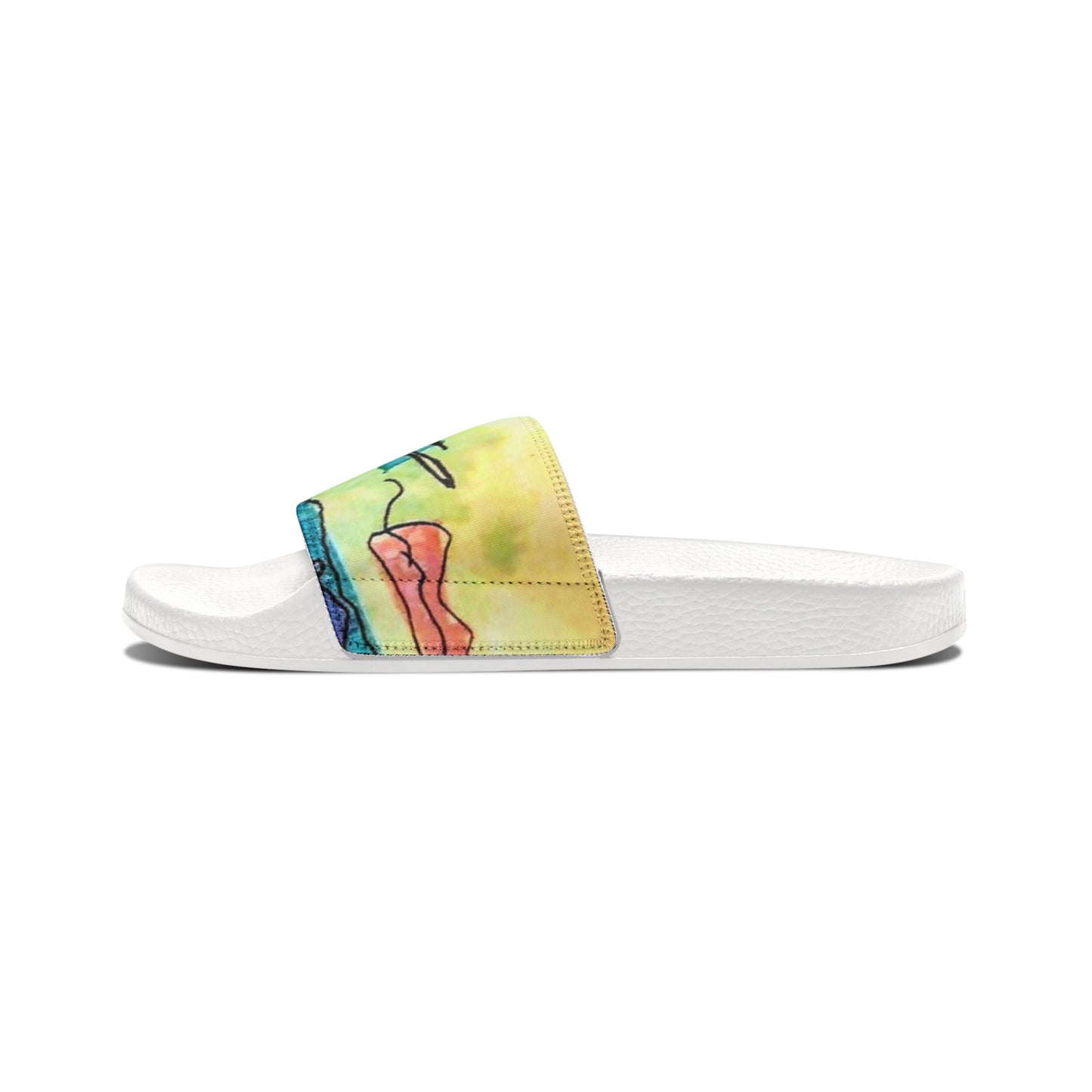 Sunset Village:  Women's PU Slide Sandals