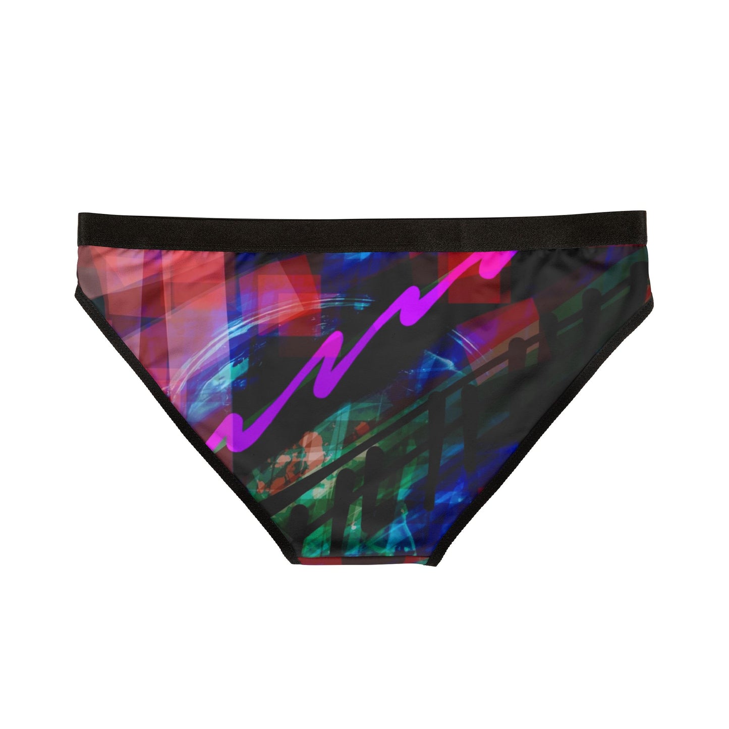 Marianne:  Colorful Graphic Women's Underwear - Vibrant Abstract Design